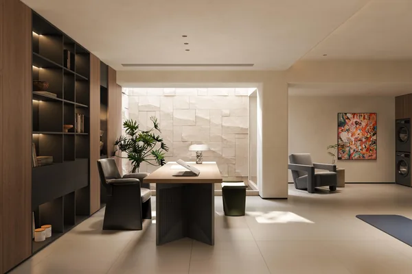 Utility joinery with stacked appliances