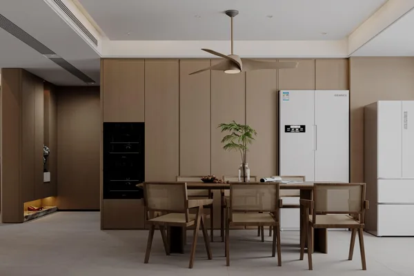 Kitchen with dining joinery and banquette seating
